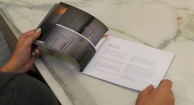 opening page of a Minerva Design brochure